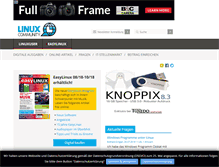 Tablet Screenshot of linux-community.de